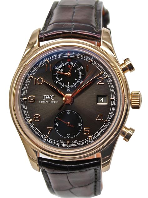 iwc portuguese chronograph vs rolex|iwc portugieser watch.